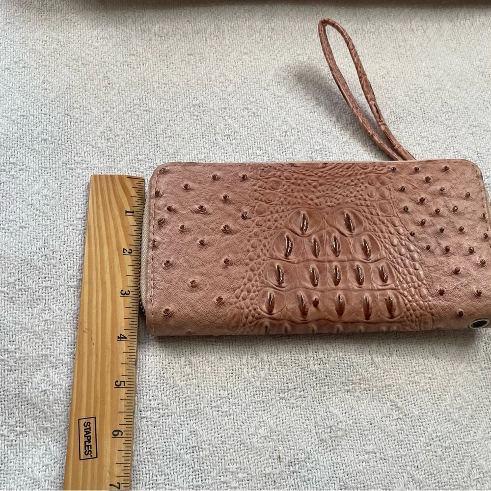 Elegant Caramel & Brown Textured‎ Handbag and Wallet Set. Shoulder